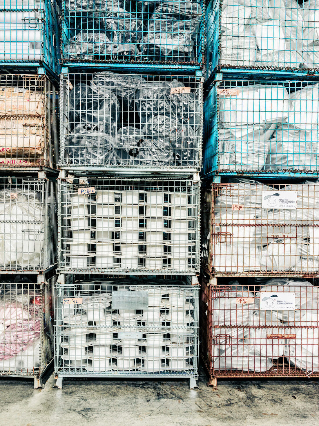 プラスチック再生工場